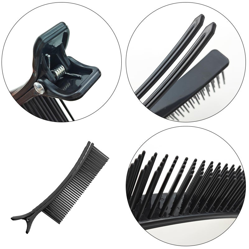 Capiant 6 PACK Grip Alligator Clips for Hair Sectioning, Styling, Haircuts, Coloring, and DIY Accessories - Image 3
